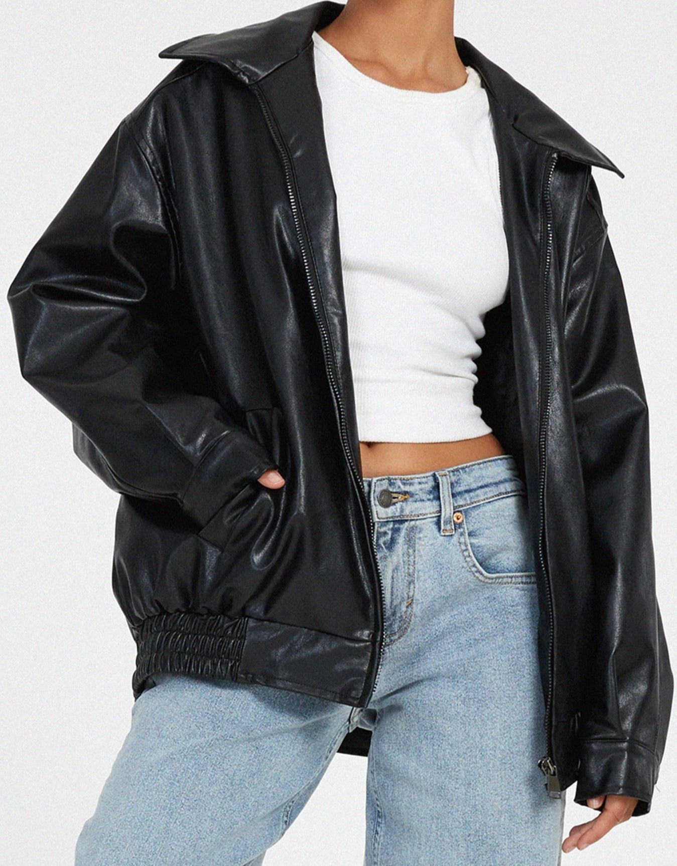 Damen Oversize Jacke mit modernem Schnitt und lässigem Look