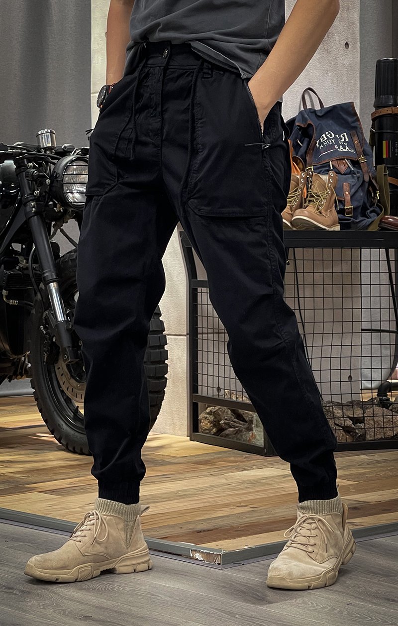 Herren Jogger Cargohose Streetwear – Bequeme Freizeithose mit Taschen für Alltag & Outdoor