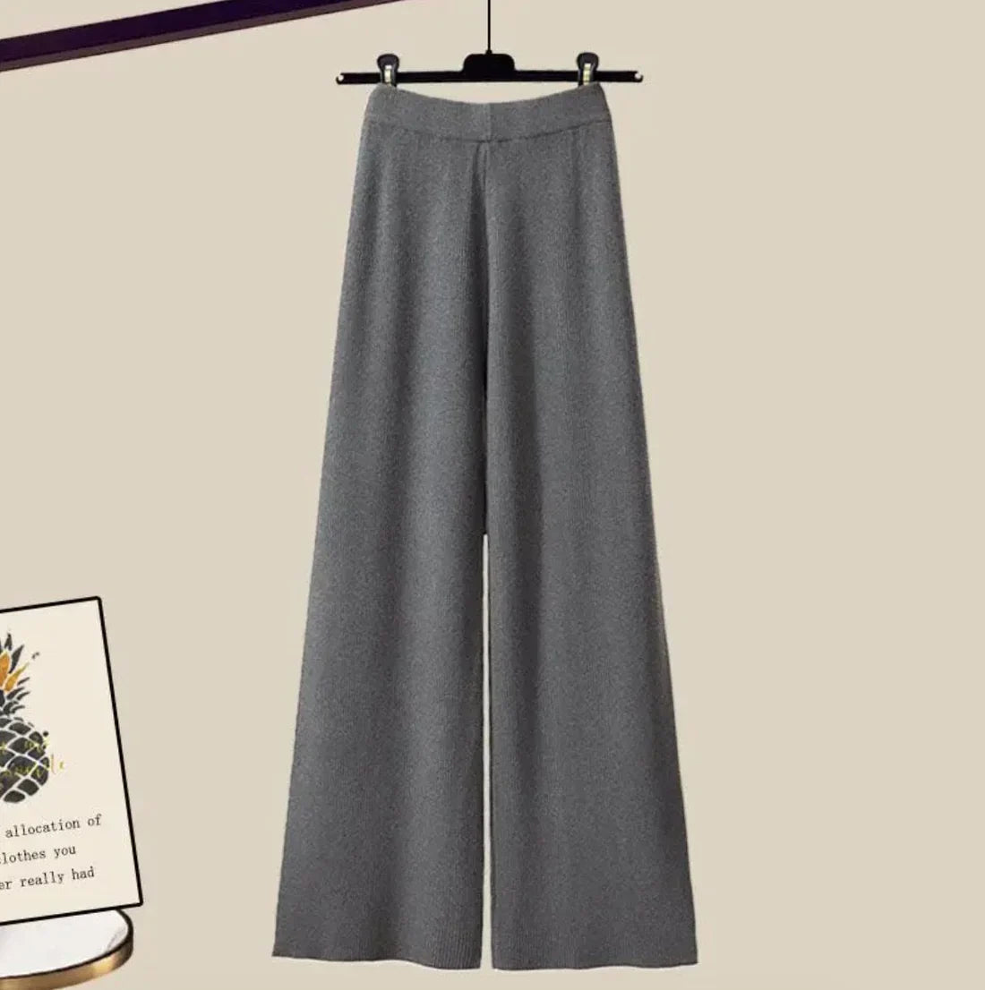 Damen Dreiteiliges Loungewear Set – Modernes Langarm-Outfit für Freizeit & Alltag