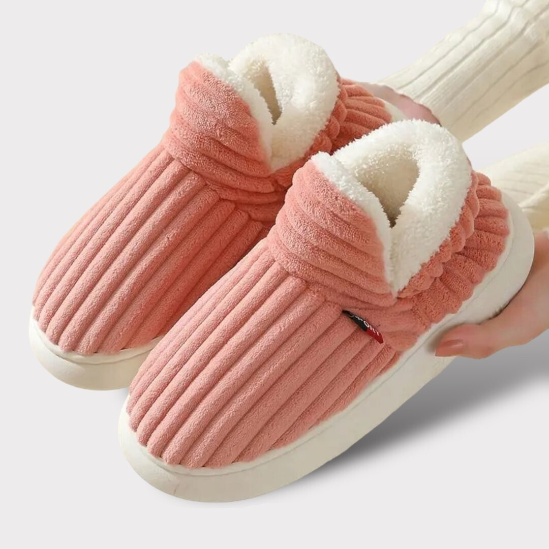 Damen Winter Hausschuhe FluffySteps™ – Bequeme und warme Pantoffeln für Zuhause