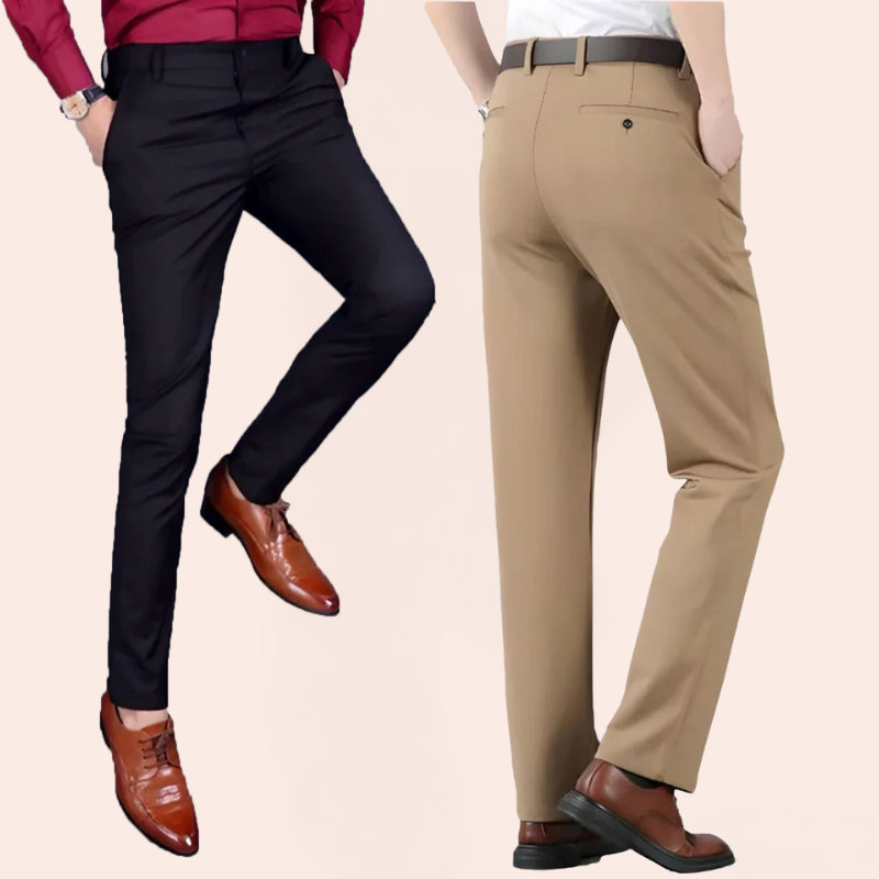 Herren Stretchhose – Elegante Business- und Freizeit-Hose, Modern und Bequem