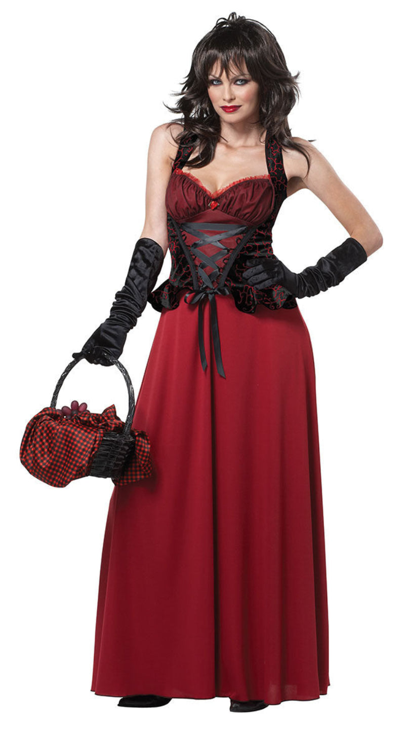 Halloween Damen Kostüm Rotkäppchen – Märchenhafte Verkleidung für Halloween-Partys