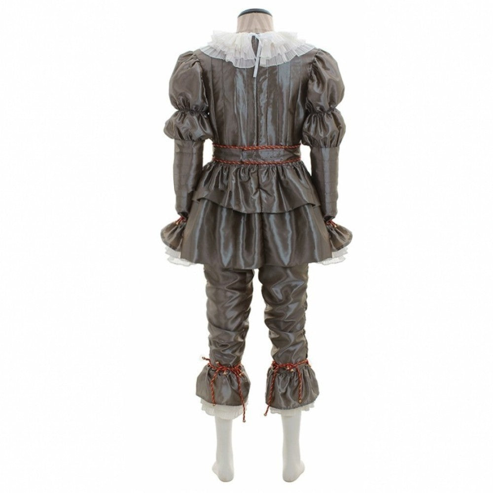 Halloween Kostüm Pennywise Clown Unisex – Gruseliges Outfit für Erwachsene