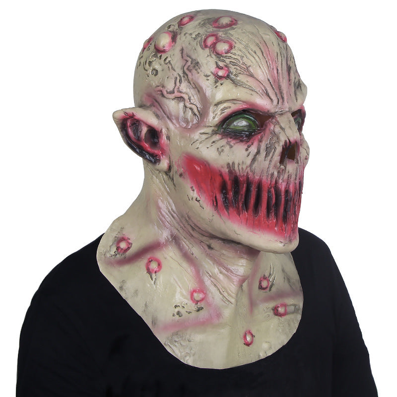 Halloween Maske für Erwachsene – Unisex Zombie Dämon Party Maske für gruselige Verkleidung