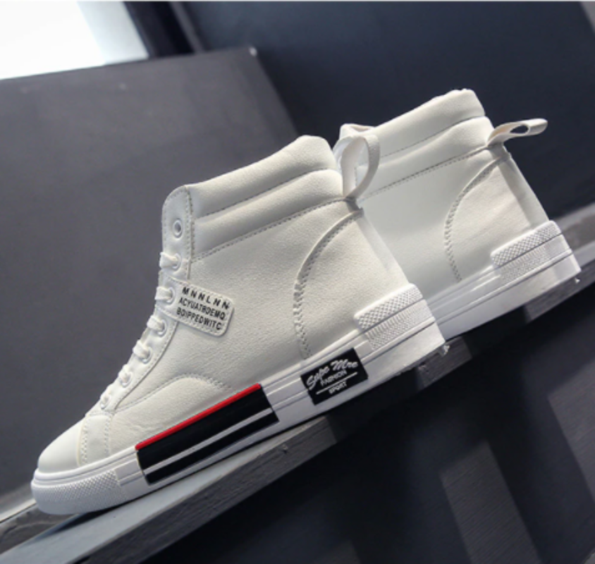 Herren High-Top Sneaker Streetwear Freizeitschuhe für Herbst und Winter