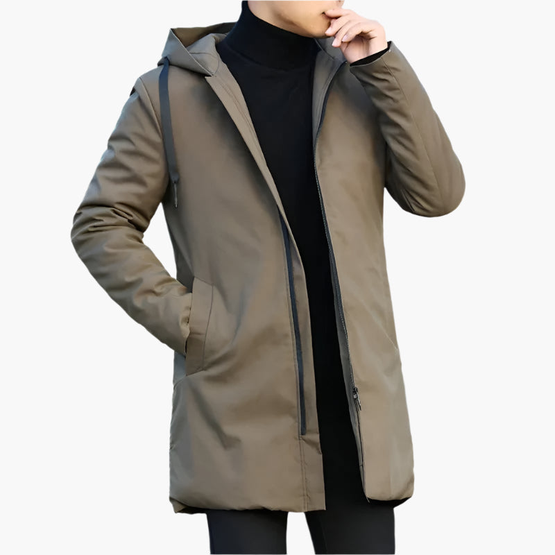 Herren Winterjacke Winddicht Wasserdicht Modern Sportlicher Outdoor Mantel