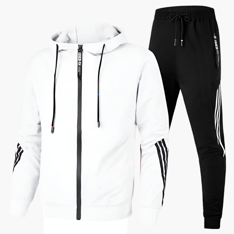 Moderner Herren Trainingsanzug – Sportlicher Look für Fitness und Freizeit