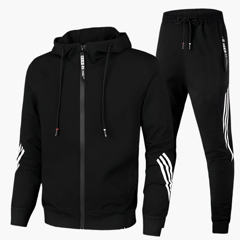 Moderner Herren Trainingsanzug – Sportlicher Look für Fitness und Freizeit
