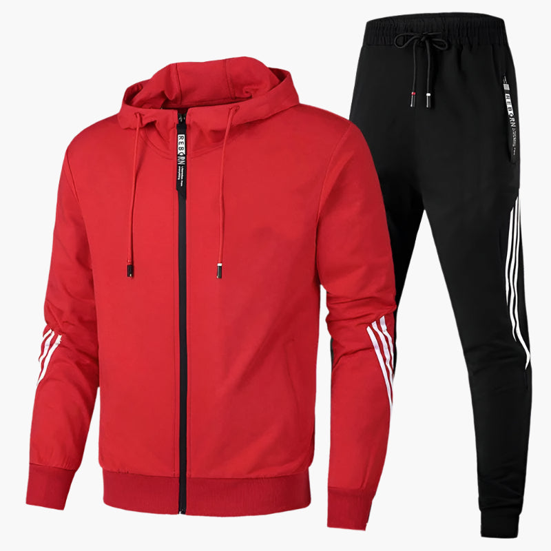 Moderner Herren Trainingsanzug – Sportlicher Look für Fitness und Freizeit