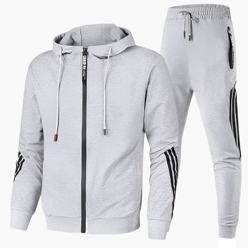 Moderner Herren Trainingsanzug – Sportlicher Look für Fitness und Freizeit