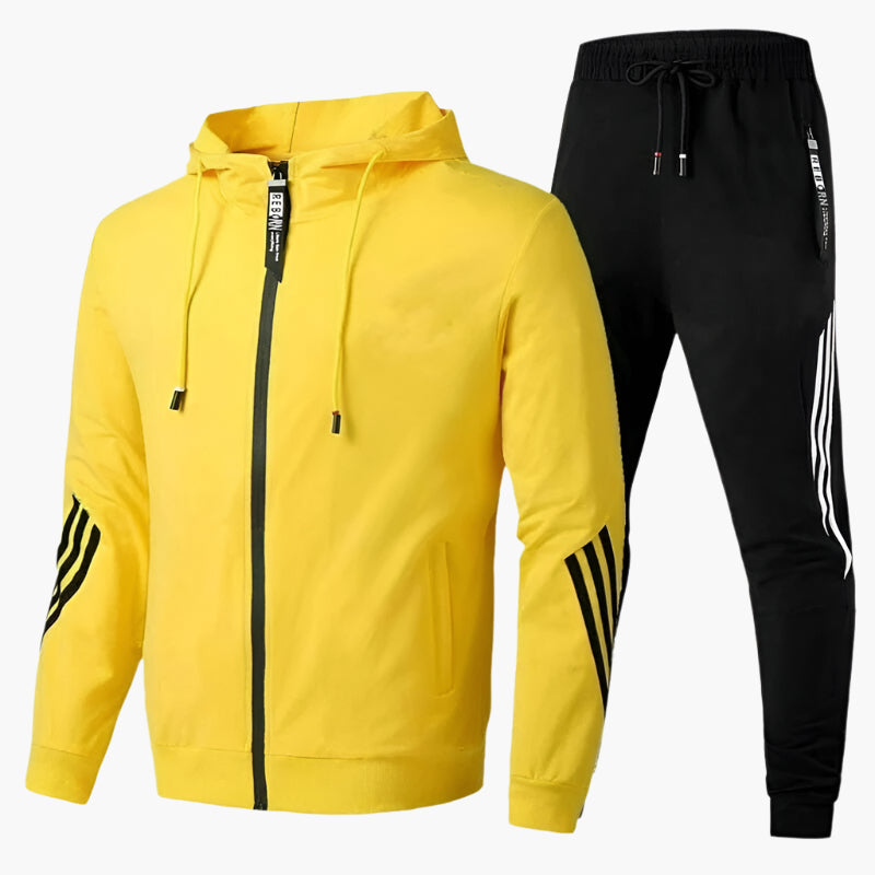 Moderner Herren Trainingsanzug – Sportlicher Look für Fitness und Freizeit