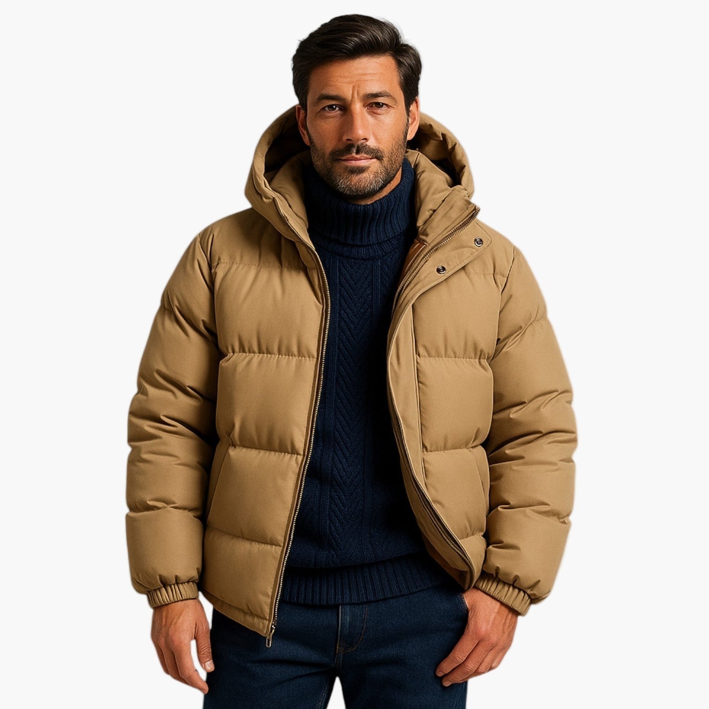 Unisex Winter Parka – Warme Daunen-Steppjacke für Alltag, Outdoor & Pendeln