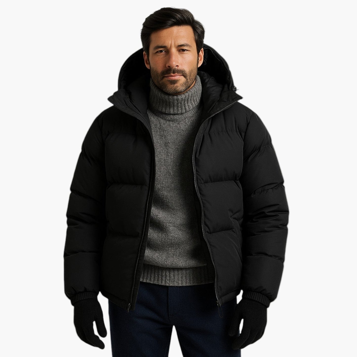 Unisex Winter Parka – Warme Daunen-Steppjacke für Alltag, Outdoor & Pendeln