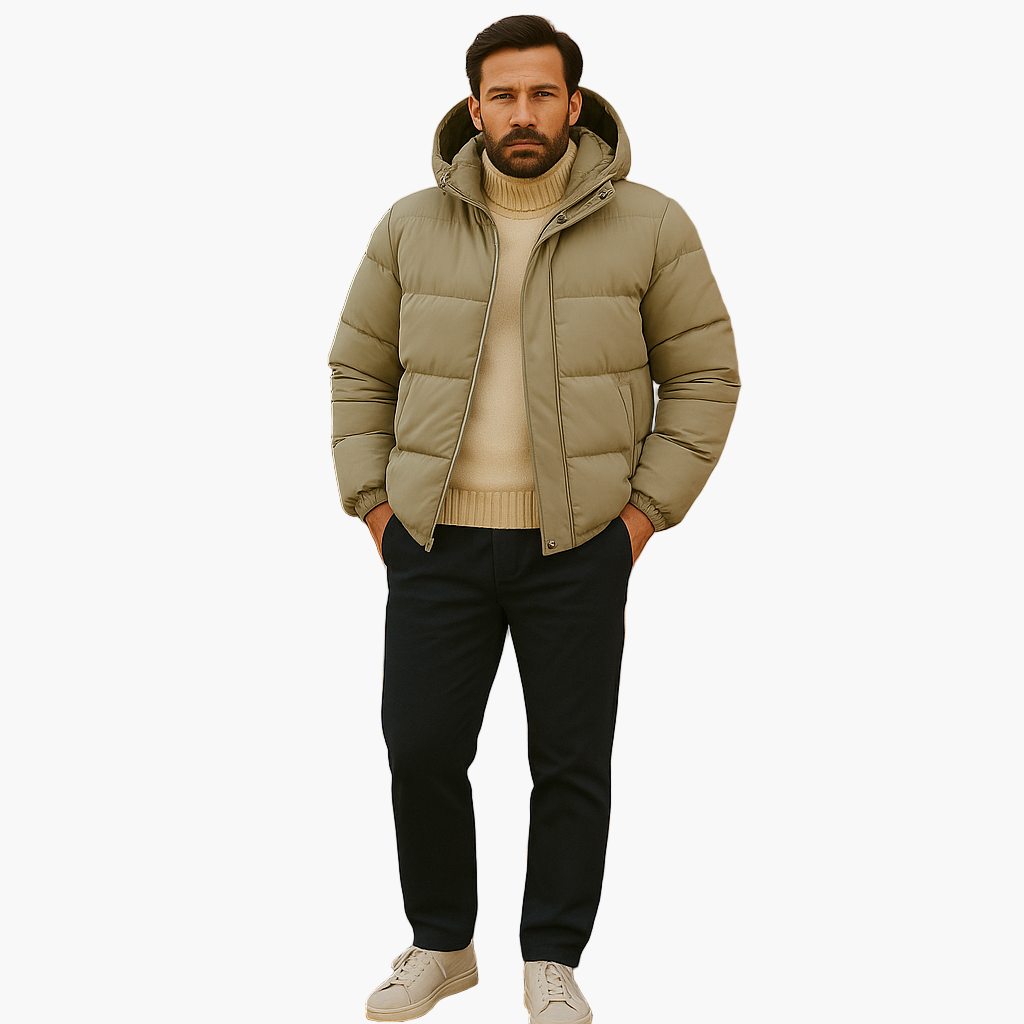 Unisex Winter Parka – Warme Daunen-Steppjacke für Alltag, Outdoor & Pendeln