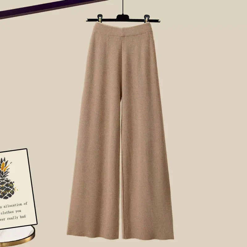 Damen Dreiteiliges Loungewear Set – Modernes Langarm-Outfit für Freizeit & Alltag