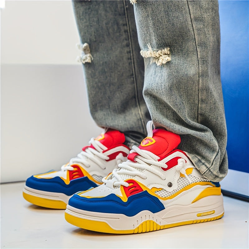Herren Sneaker Low Cut Freizeit Schuhe mit sportlichem Design für Alltag und Sport