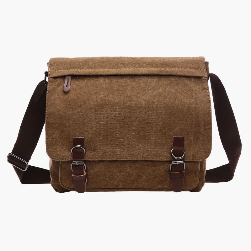 Herren Umhängetasche Messenger Bag Vintage Stil Alltag Büro Freizeit