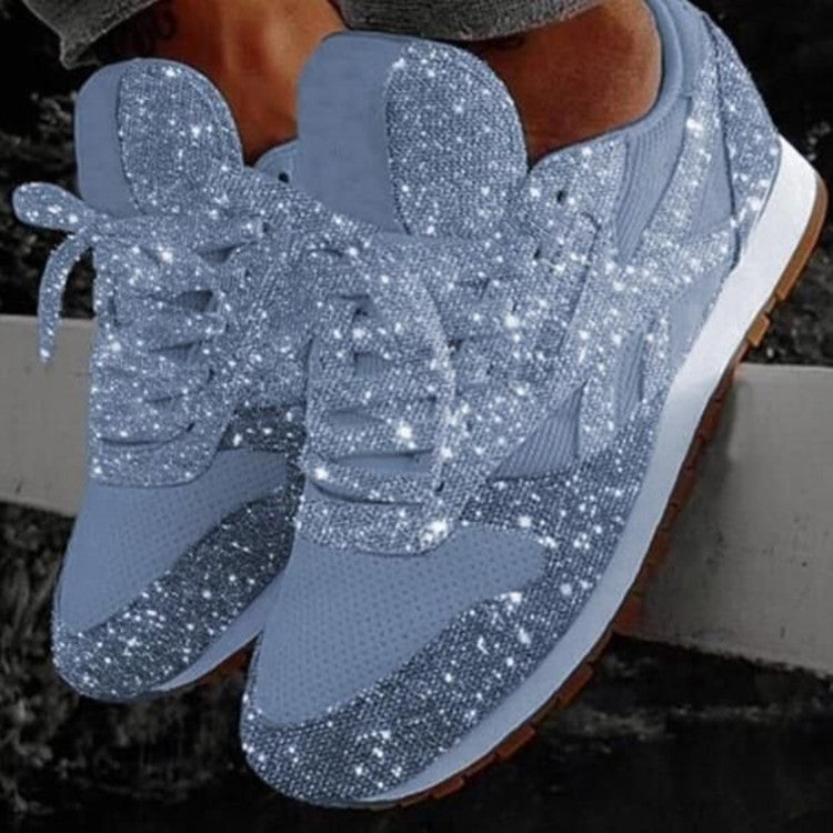 Nicole – Lässige Damenschuhe mit Pailletten