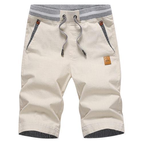 Herren Freizeit-Bermudashorts mit Kordelzug und sportlichem Look