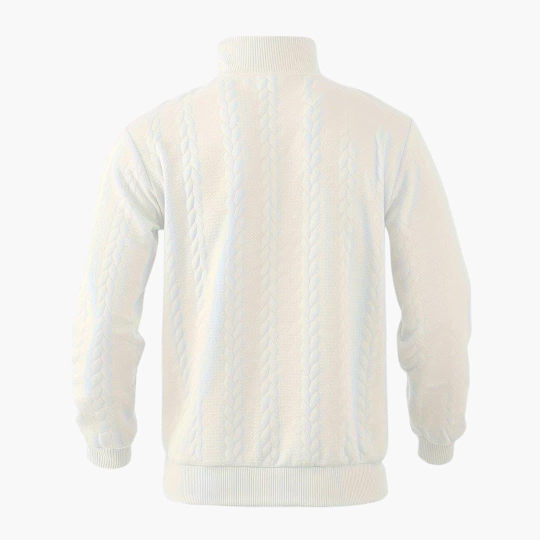 Herren Strickpullover Half-Zip Modern Style – Eleganter Freizeit- & Business-Look