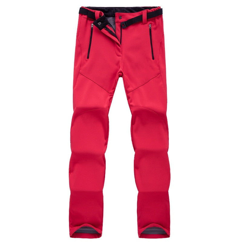 Damen Outdoor Wanderhose Softshell Wasserdicht Trekkinghose für Abenteuer und Alltag