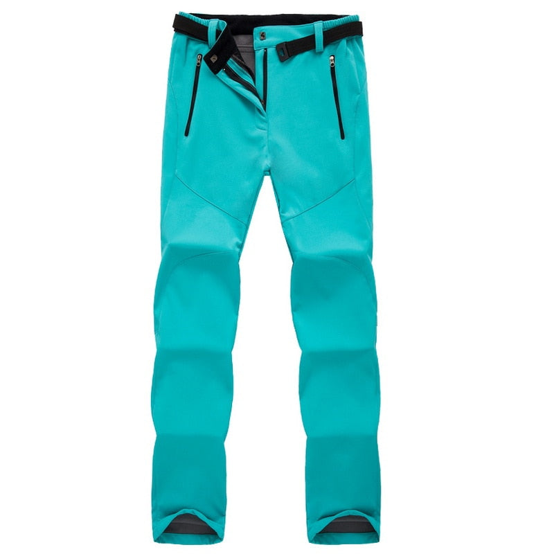 Damen Outdoor Wanderhose Softshell Wasserdicht Trekkinghose für Abenteuer und Alltag