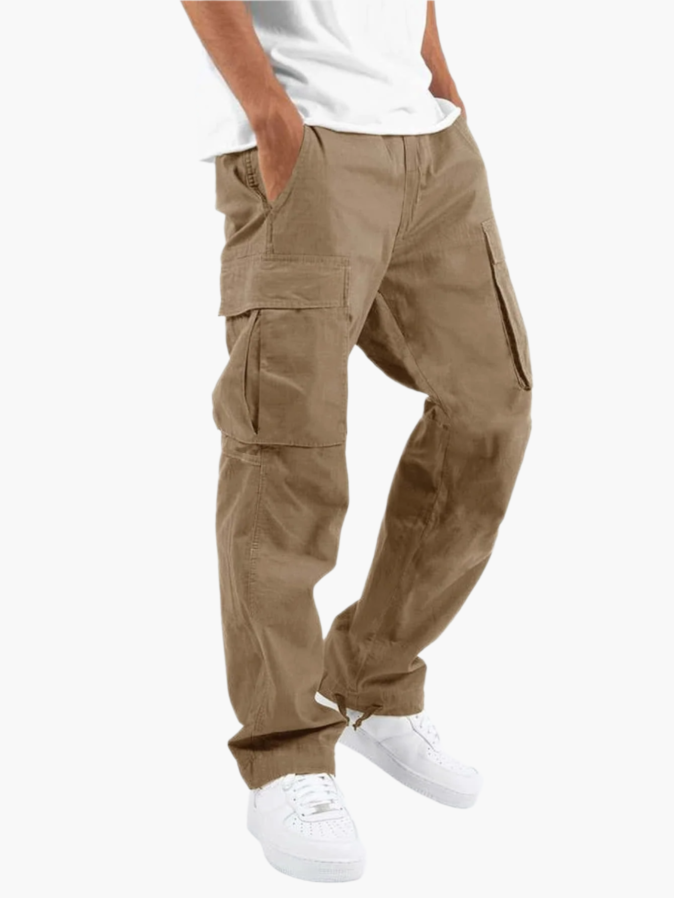 Herren Cargo-Hose im lässigen Streetwear-Stil mit Mehrfachtaschen