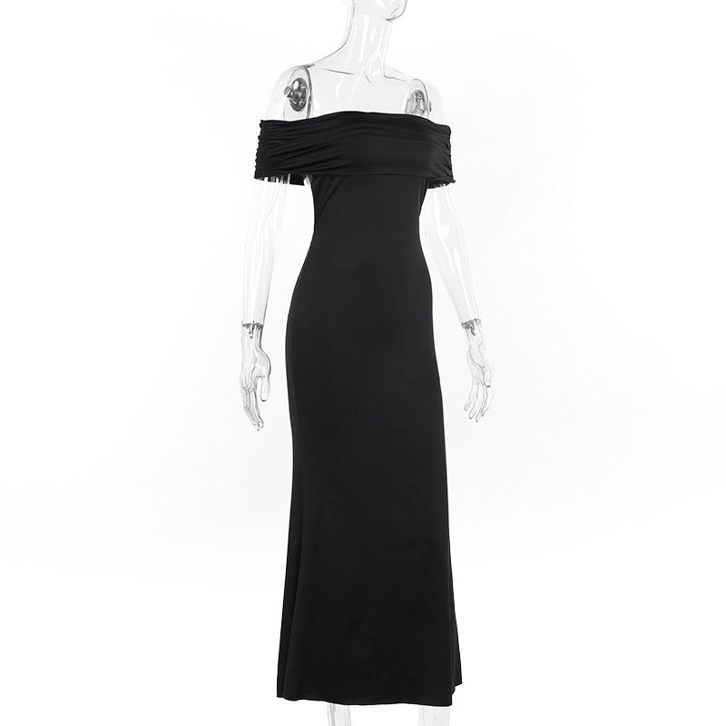 Melissa – Elegantes Rückenfreies Off-Shoulder-Kleid