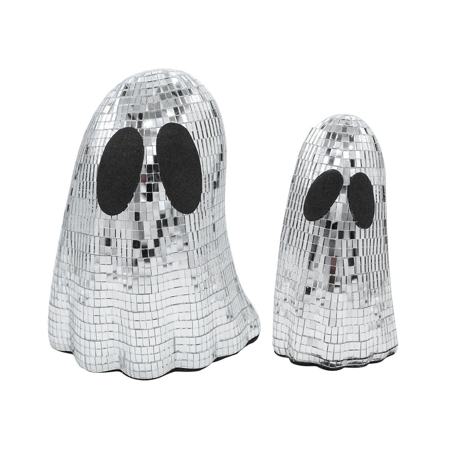 Halloween Deko Geister Figuren – Disco Spiegelglas für gruselige Partys & Spuk-Atmosphäre