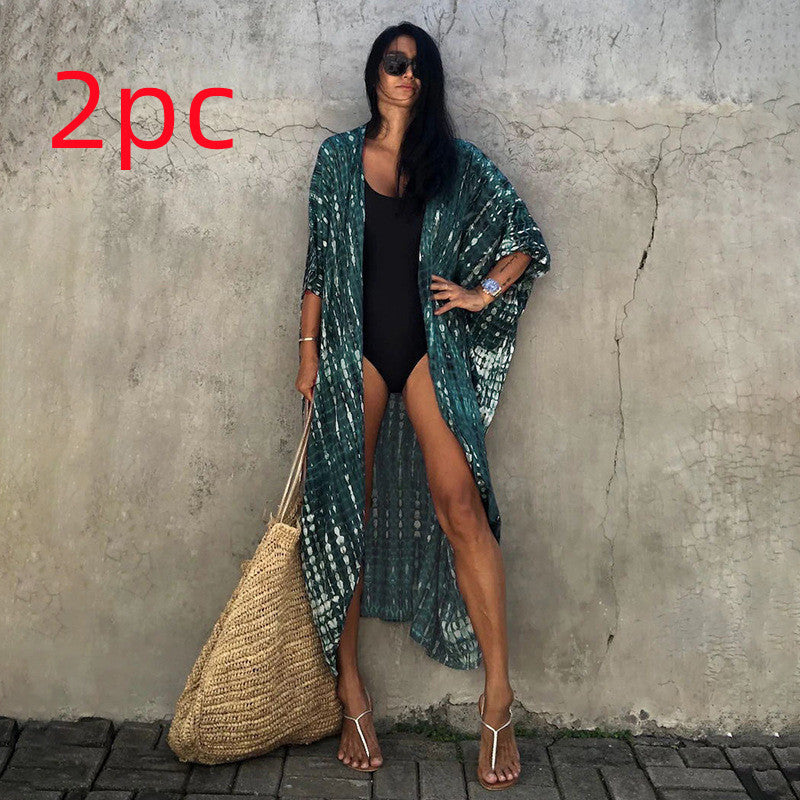Nicole – Polyester Damen Strandkleid mit UV-Schutz