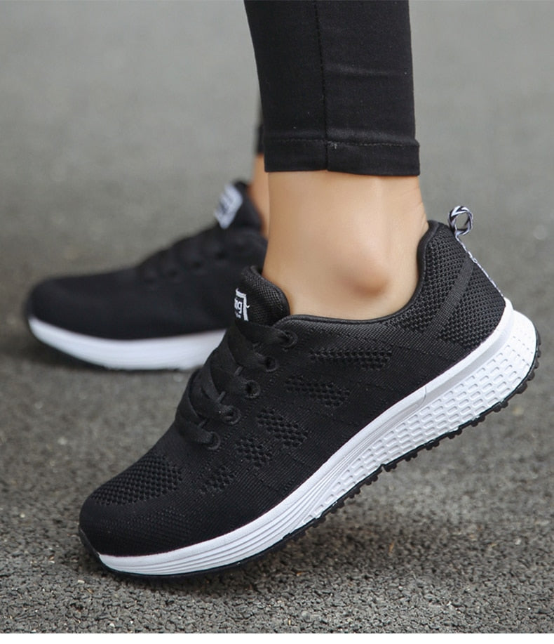 Damen Sneaker Sportliche Laufschuhe für Alltag und Fitness