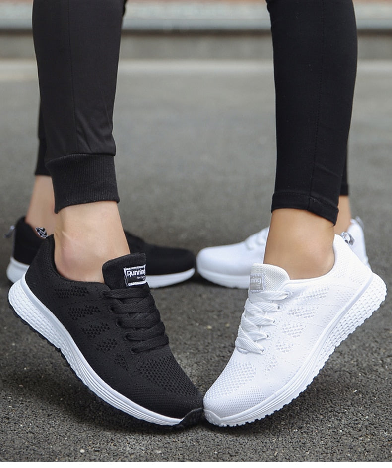 Damen Sneaker Sportliche Laufschuhe für Alltag und Fitness