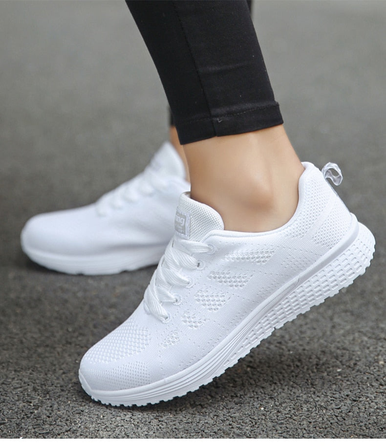 Damen Sneaker Sportliche Laufschuhe für Alltag und Fitness