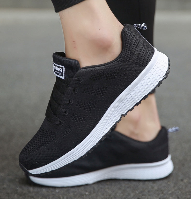 Damen Sneaker Sportliche Laufschuhe für Alltag und Fitness