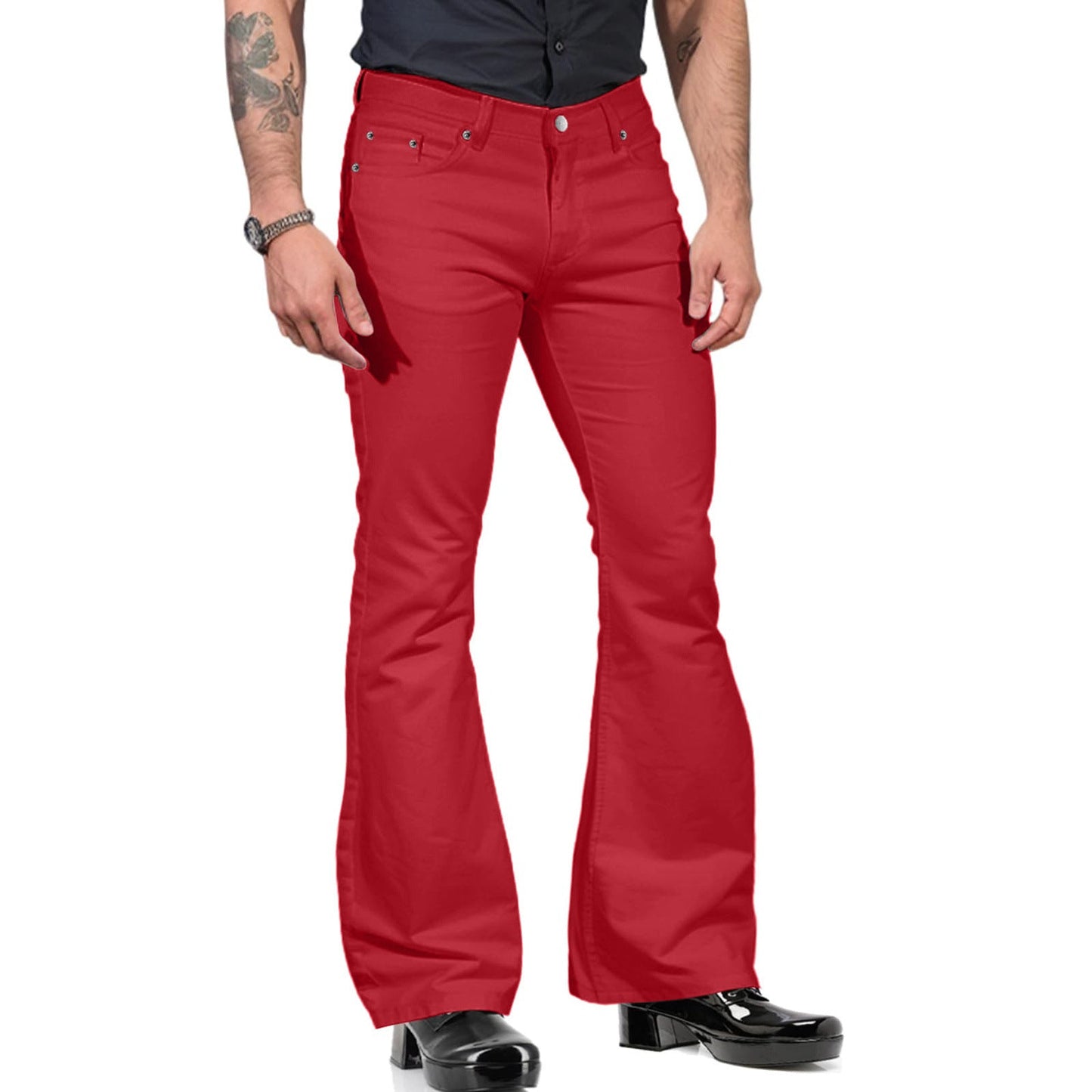 Herren Schlaghose – Retro 70er Jahre Stil für Freizeit & Party