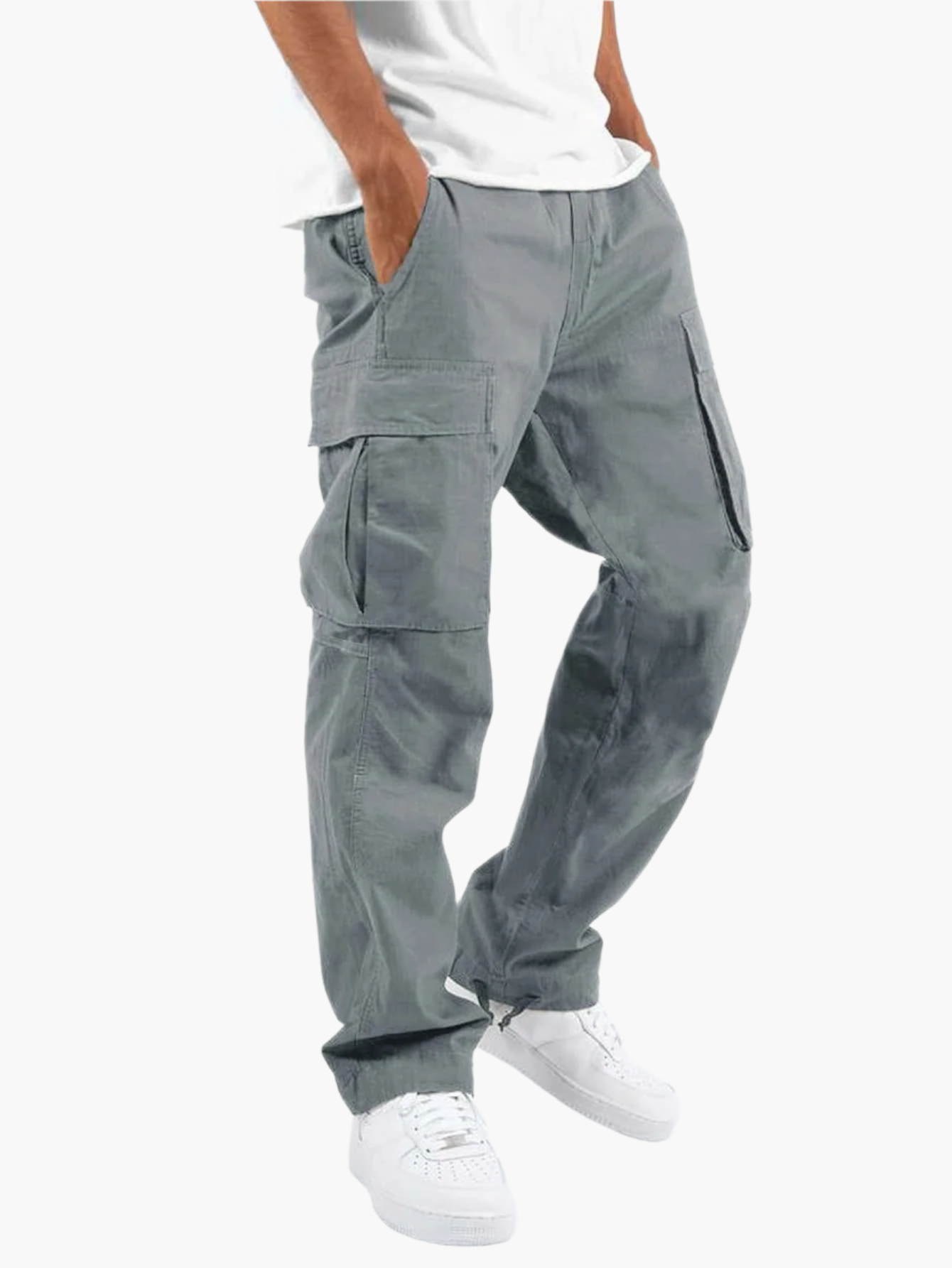 Herren Cargo-Hose im lässigen Streetwear-Stil mit Mehrfachtaschen