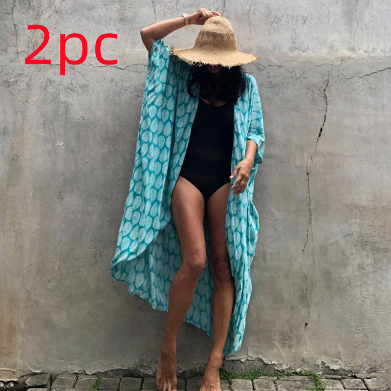 Nicole – Polyester Damen Strandkleid mit UV-Schutz