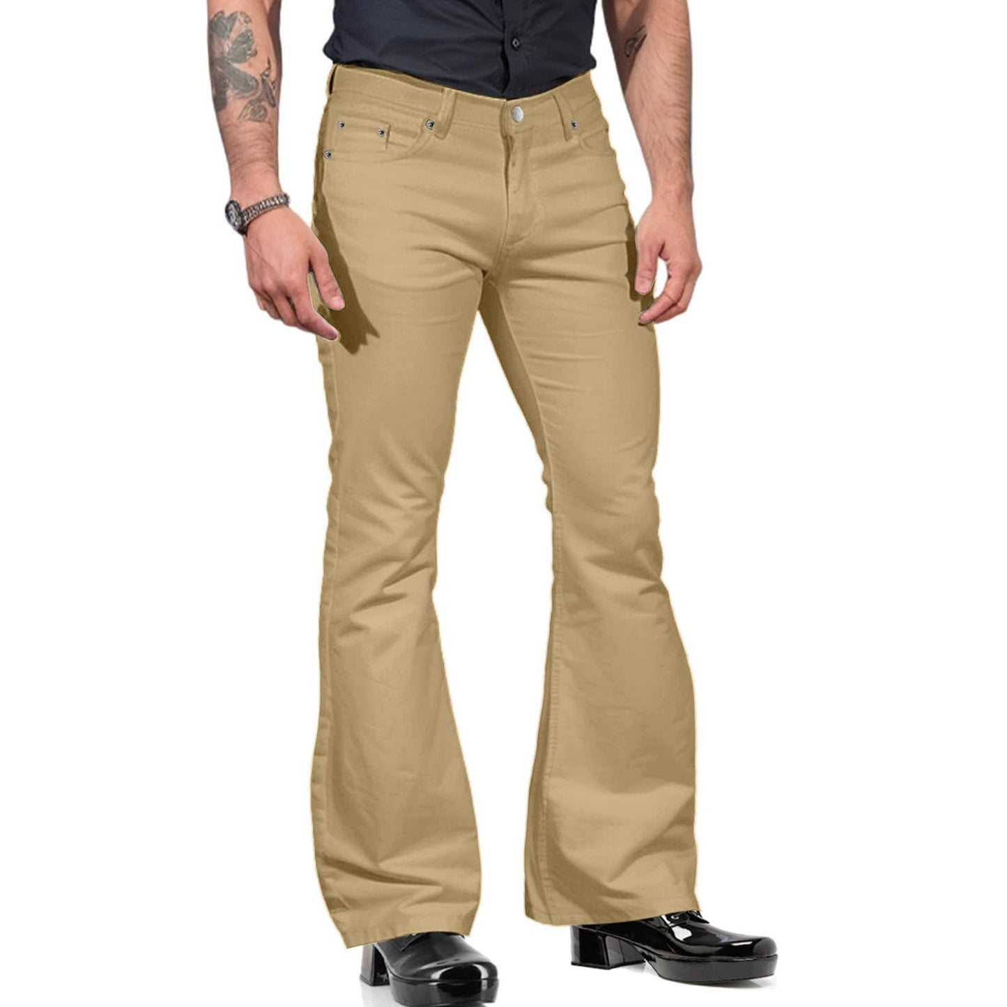 Herren Schlaghose – Retro 70er Jahre Stil für Freizeit & Party