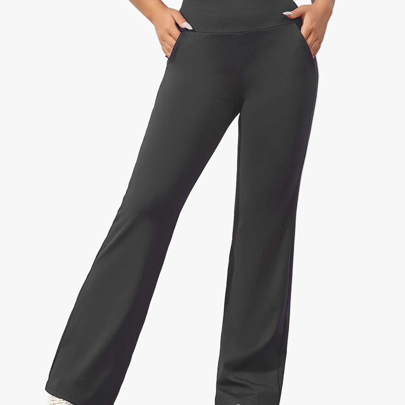 Damen Yoga Schlaghose – Bequeme Stretch Freizeithose für Sport & Alltag