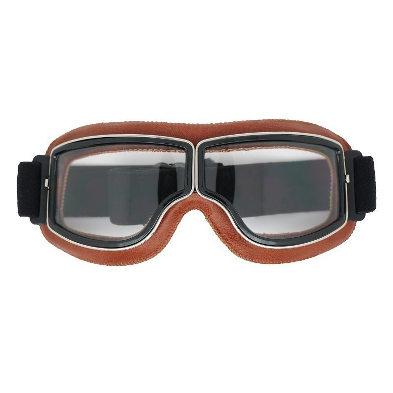 Retro Motorradbrille für Herren – stylische Pilotenbrille mit UV-Schutz, polarisiert, modisches Vintage-Design