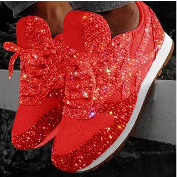 Nicole – Lässige Damenschuhe mit Pailletten