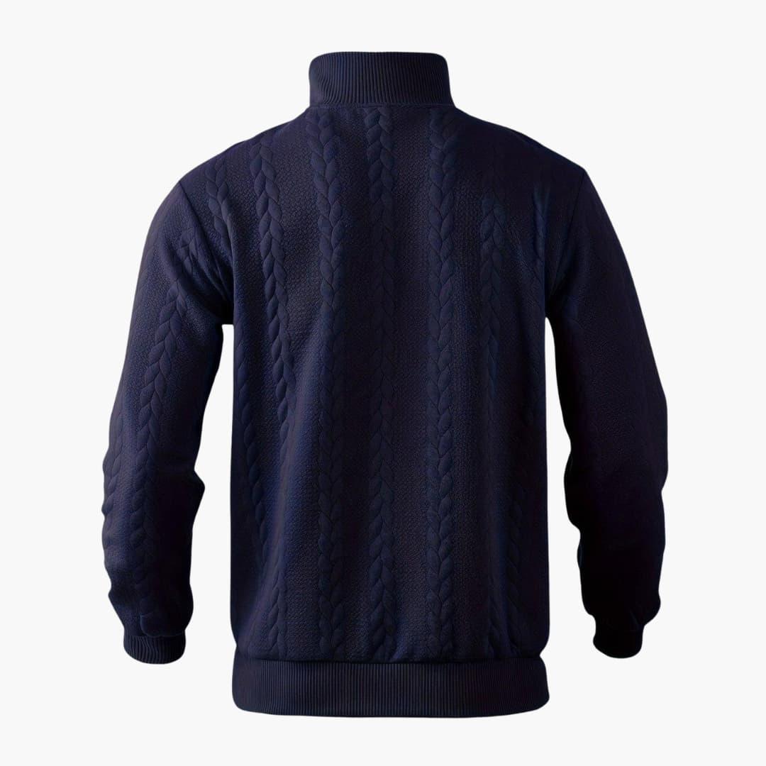 Herren Strickpullover Half-Zip Modern Style – Eleganter Freizeit- & Business-Look