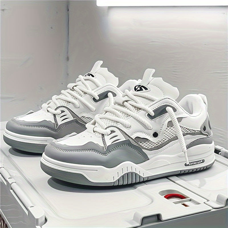 Herren Sneaker Low Cut Freizeit Schuhe mit sportlichem Design für Alltag und Sport
