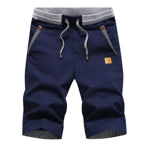 Herren Freizeit-Bermudashorts mit Kordelzug und sportlichem Look