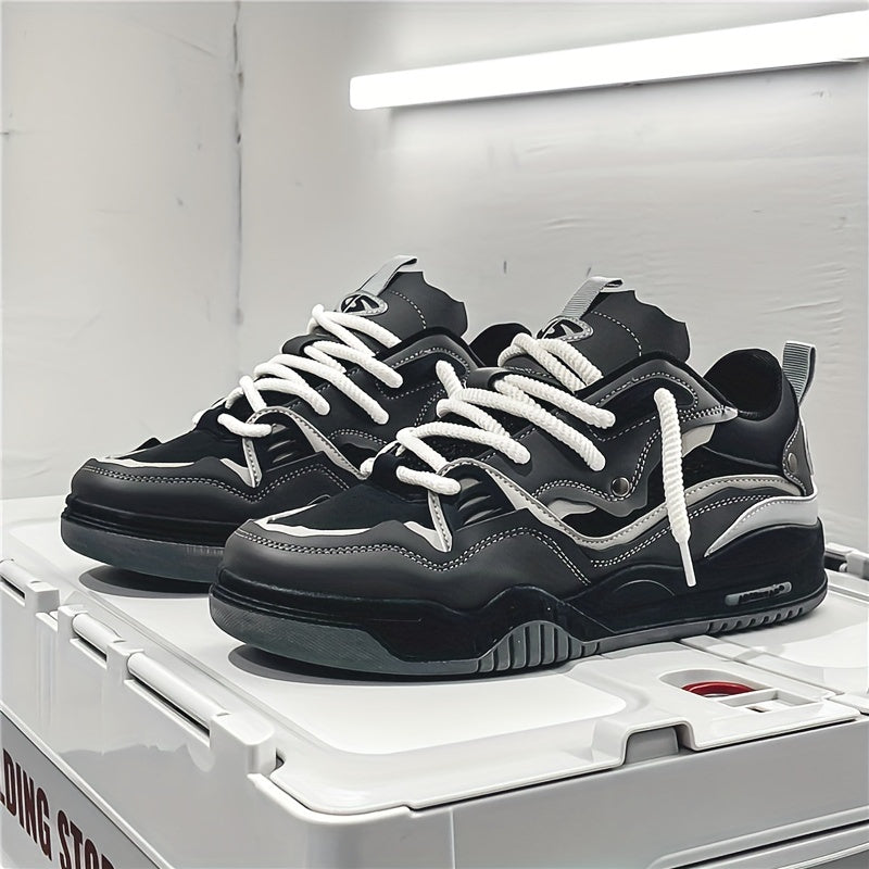 Herren Sneaker Low Cut Freizeit Schuhe mit sportlichem Design für Alltag und Sport