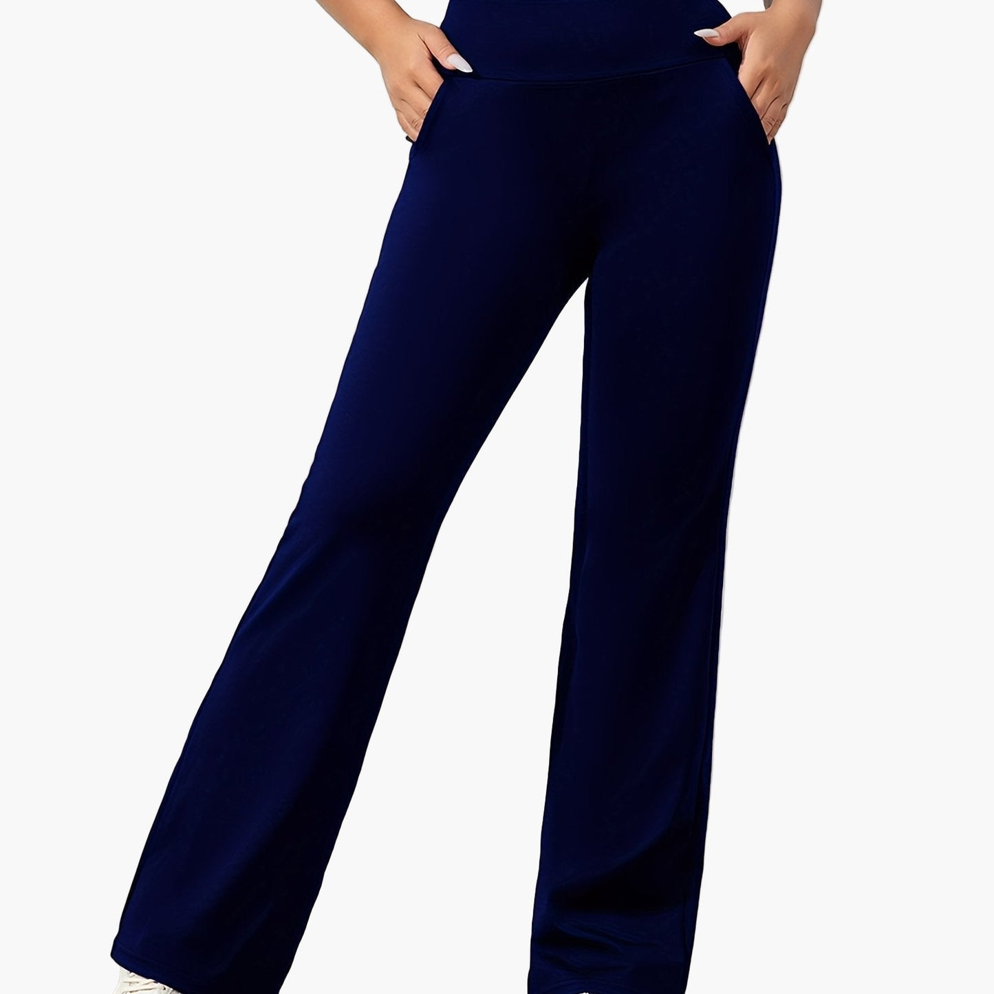 Damen Yoga Schlaghose – Bequeme Stretch Freizeithose für Sport & Alltag