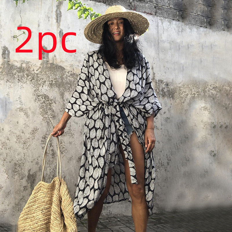 Nicole – Polyester Damen Strandkleid mit UV-Schutz