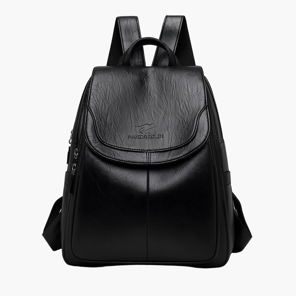Damen Eleganter Anti-Diebstahl Leder Rucksack für Alltag, Reisen und Business