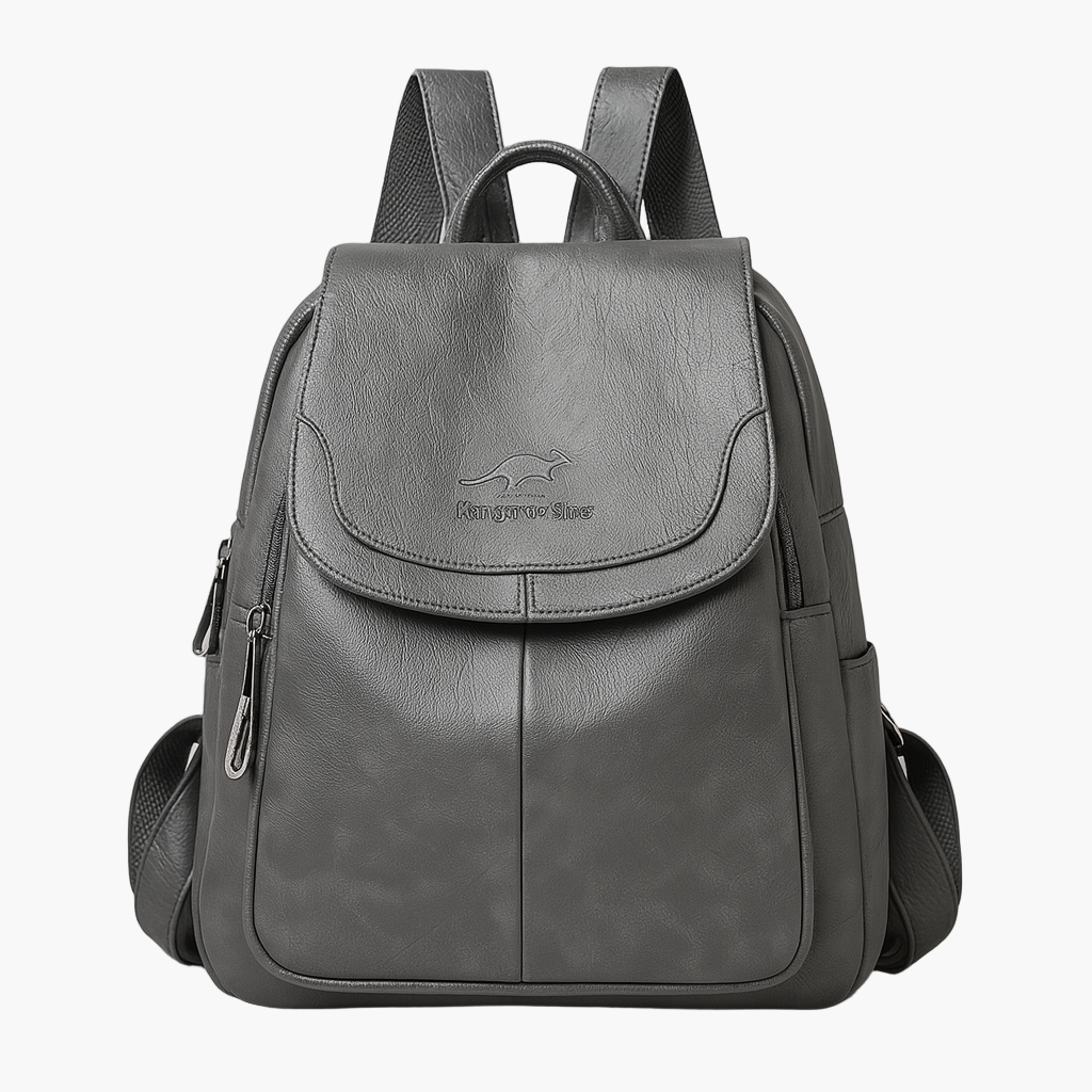 Damen Eleganter Anti-Diebstahl Leder Rucksack für Alltag, Reisen und Business