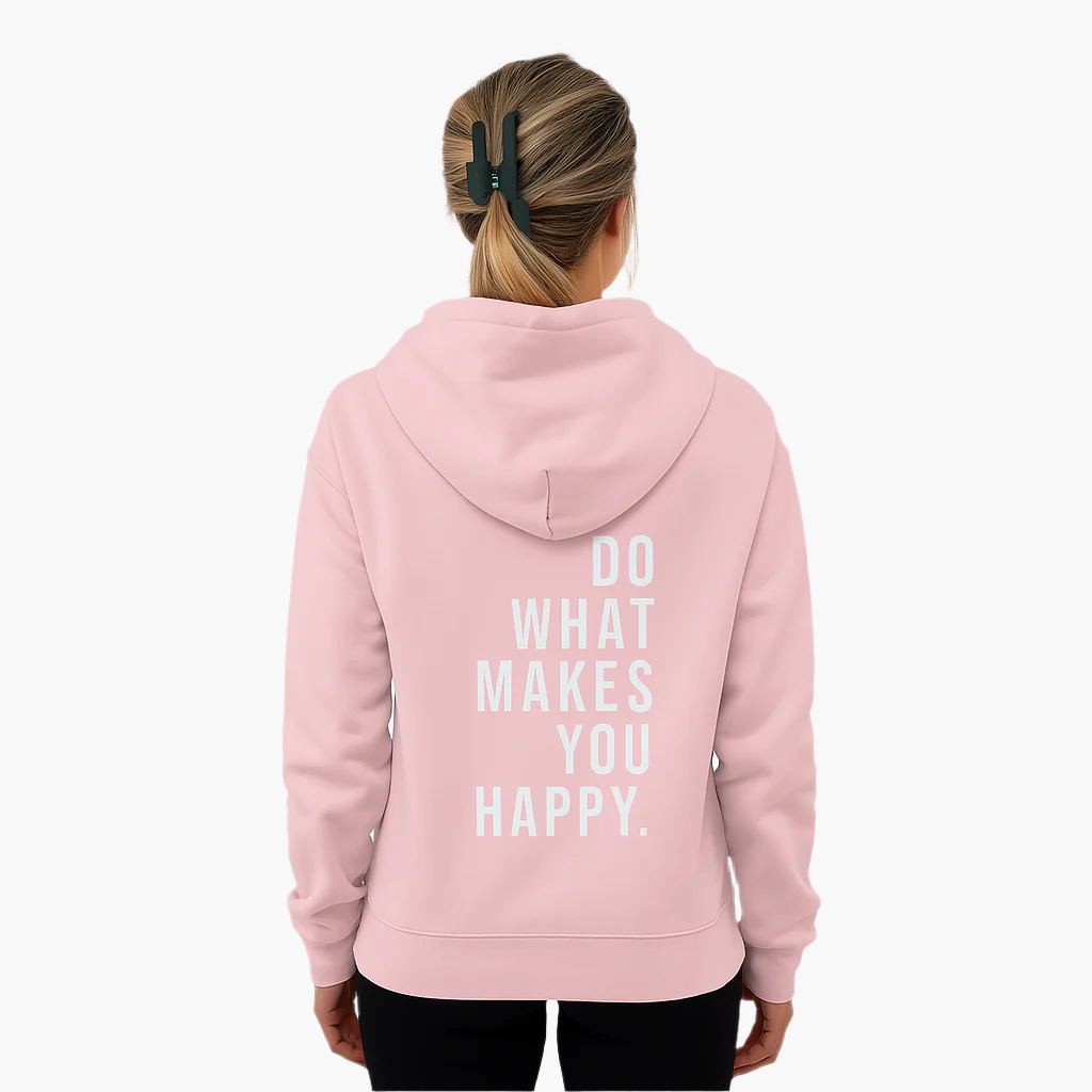 Damen Kapuzenpullover mit Spruchdruck – Lässiger Sweater für Freizeit & Outdoor